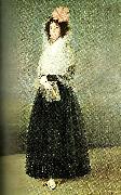 Francisco de Goya the marquesa de  la solana, c. oil painting artist